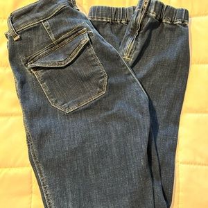 Blue Cargo jeans by Mavi. Size 24. Ivy, mid rise slim cargo. Perfect condition.